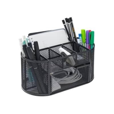 

Rak Organizer Alat Tulis Serbaguna Desk Jaring Besi 22X11Cm Wmo If6304
