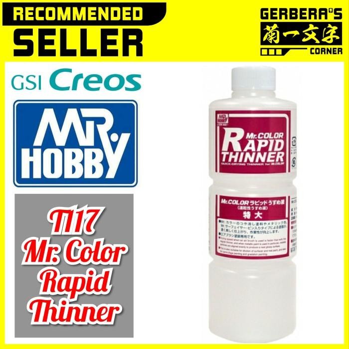 

Mr Color T117 Mr Color Rapid Thinner 400Ml - Mr. Hobby - Lacquer Paint