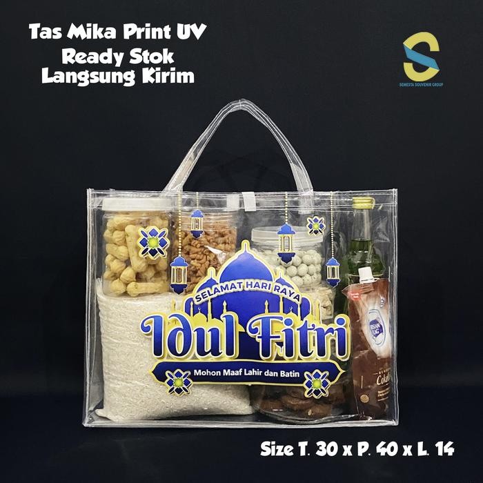

Tas Lebaran Mika Print Tas Ready Stok Parcel Lebaran Idul Fitri