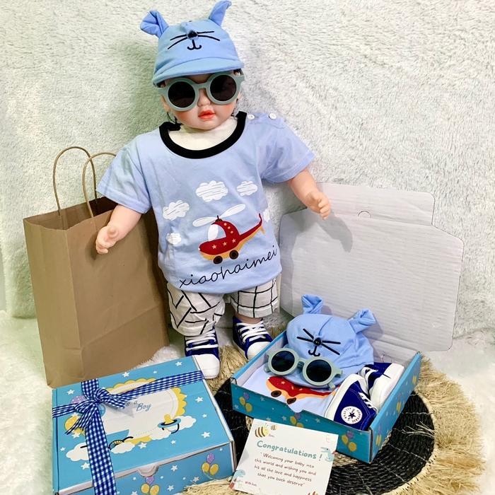 

Hampers Bayi Newborn/Baby Gift Set Unisex/Kado Kelahiran Bayi Laki-laki Perempuan/Parcel Bayi Parcel