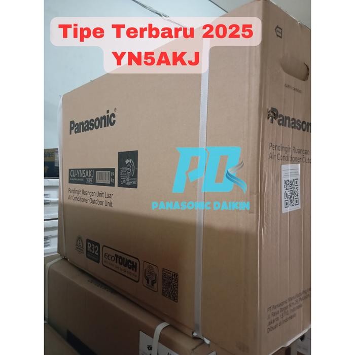 55Q8 Outdoor Ac Panasonic 1/2 Pk Yn5 R32 Baru Segel Resmi