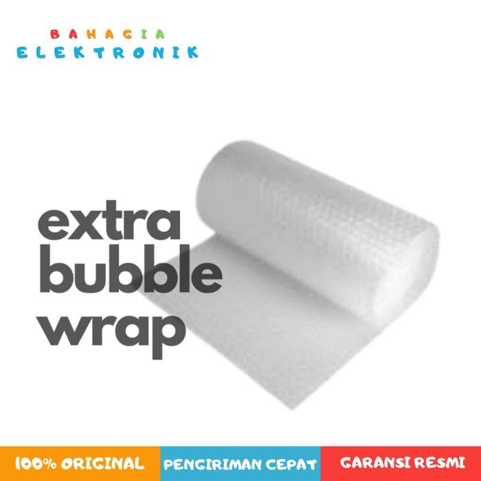 

BUBBLE WRAP / STYROFOAM TAMBAHAN / BUBBLE WRAP PACKING