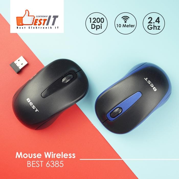 

GROSIR MOUSE WIRELESS POLOS 6385