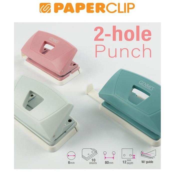 

Pembolong Kertas / Punch Genmes 90A3 Blue