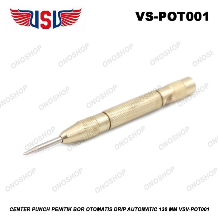 

Bisa Grab! Center Punch Penitik Bor Otomatis Drip Automatic 130 Mm Vsv-Pot001