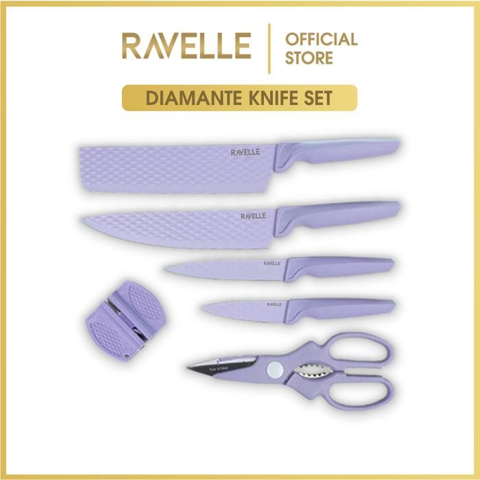 RAVELLE PISAU SET LIKE STEIN/RAVELLE JEWEL KNIFE SET + TALENAN