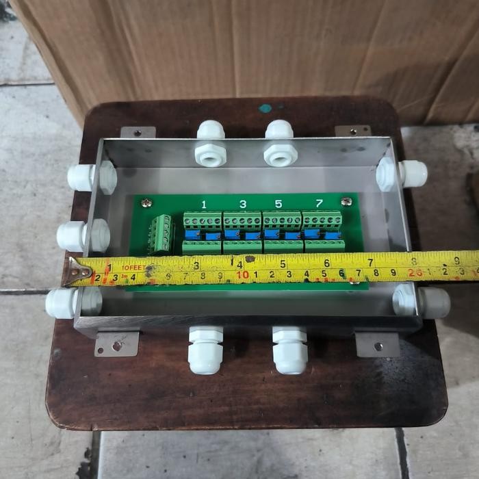 JUNCTION BOX TIMBANGAN 8 HOLE / JUNCTION BOX 8 WIRE / JUNCTION BOX 8 LOADCELL