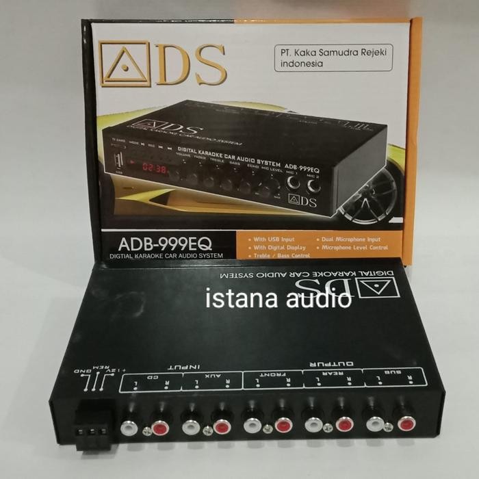 PARAMETRIK ADS ADB -999EQ EQUALIZER BLUETOOTH PRE AMP ADS-999EQ