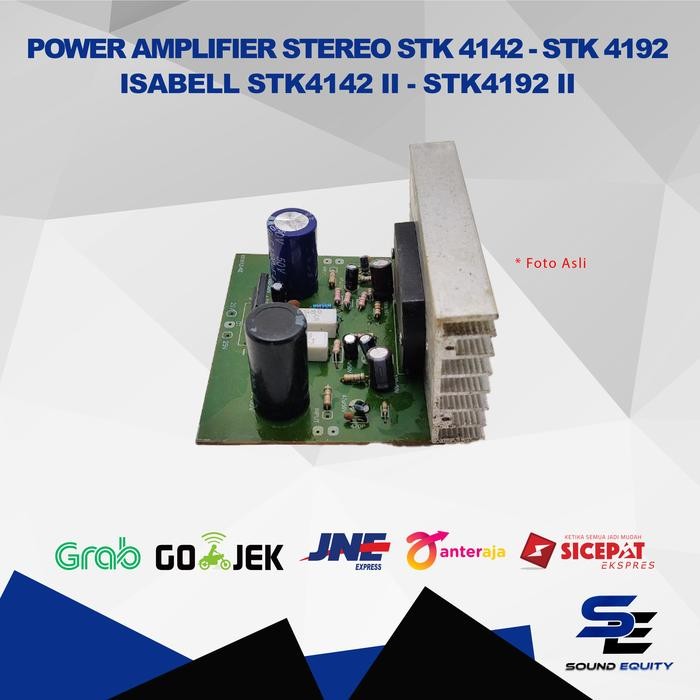 POWER AMPLIFIER STEREO STK 4142-STK 4192 ISABELL STK4142 - STK4192