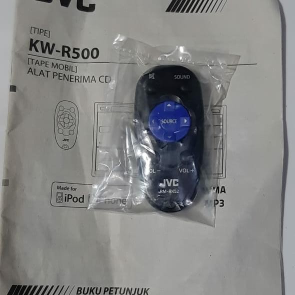 REMOTE REMOT TAPE MOBIL JVC KW-R500 RM-RK50 ORIGINAL ASLI