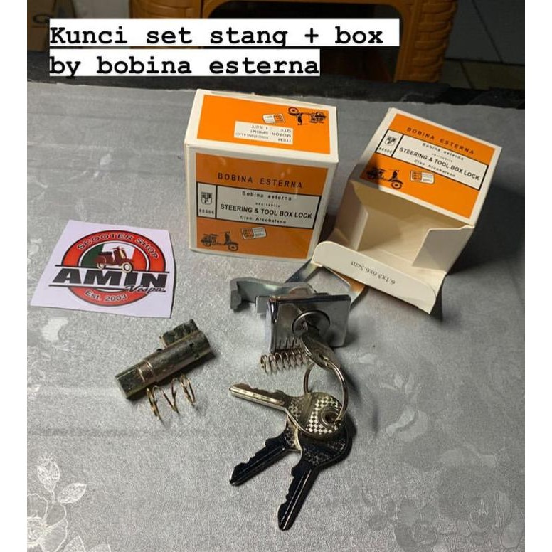 KUNCI SET STANG + BOX BY BOBINA ESTERNA