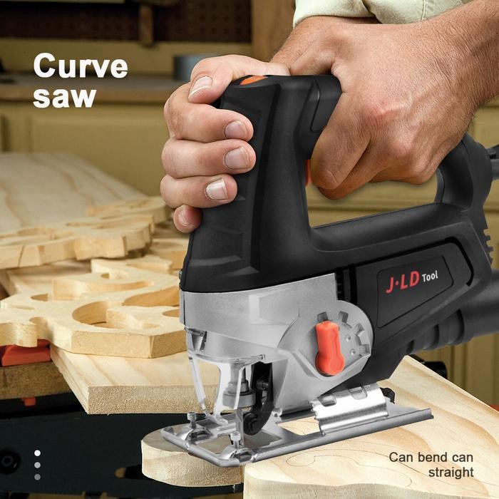TERBARU JLD JIGSAW LASER VARIABLE SPEED MESIN JIG SAW MESIN GERGAJI UKIR MECHINE MESIN GERGAJI JIG