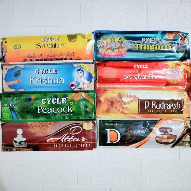 (Allthebest) Hio Dupa Hio Buhur Wangi India Aromaterapi Darshan Life, Cycle, Tulasi, Ullas, Savitri