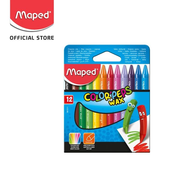 

SARI Maped Wax Crayon 12' - Cardboard