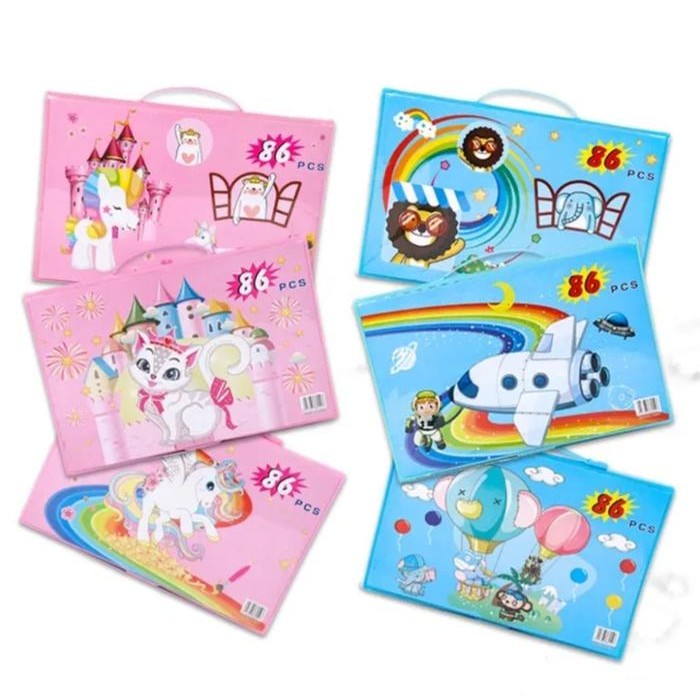 

SARI [Capt] Mainan Edukasi Anak Perlengkapan Seni Kuas Cat Crayon - Crayon Paper Stationery