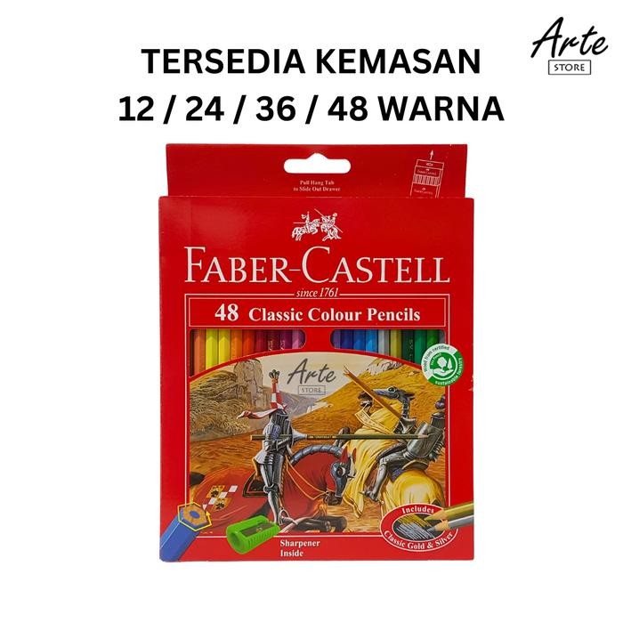 

SARI Pensil Warna - Faber Castell Classic Color Pencil 48 Warna