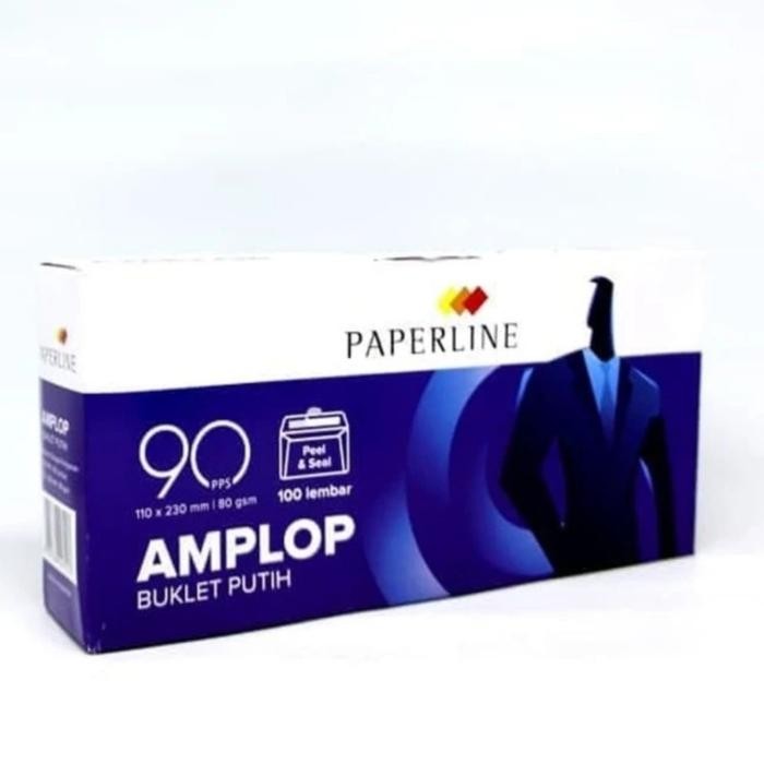 

5WUM Amplop Putih Paperline No.90/Amplop Surat/Amplop Gaji