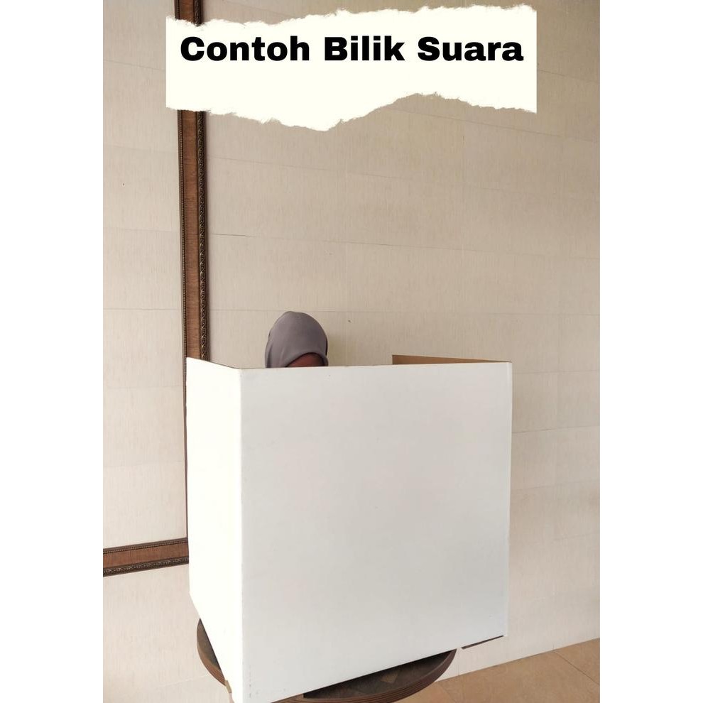 

SARI Bilik Suara Pemilu Uk 60X50X60 Cm