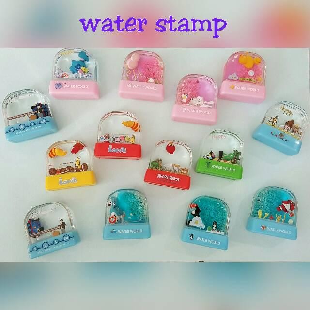 

5WUM Stempel Nama Air Mainan Boneka Stempel Langsung Jadi Tanpa Bantalan