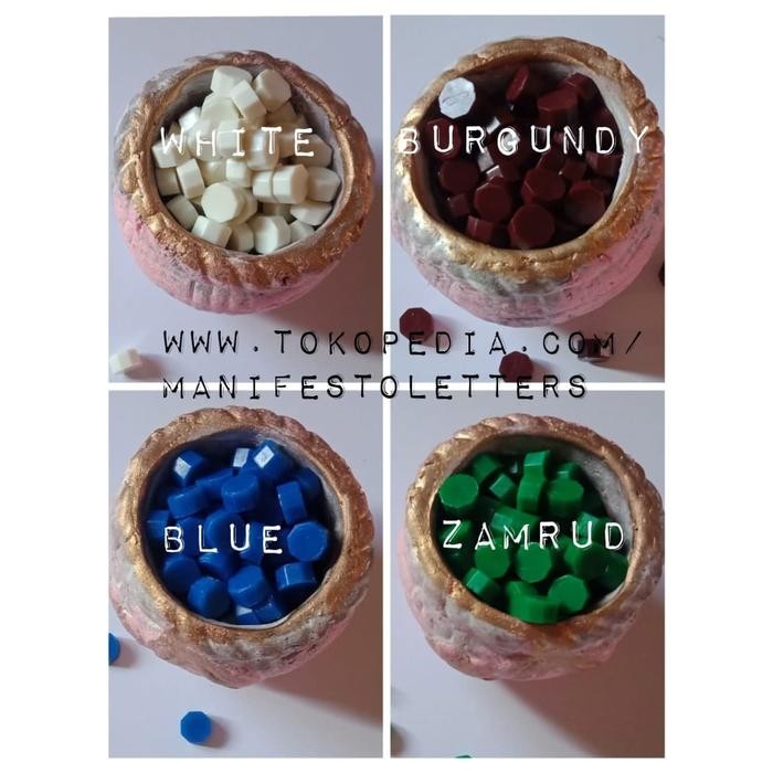 

5WUM Sealing Wax Stamp Beads B Untuk Diy Planner Journaling Paint Snailmail