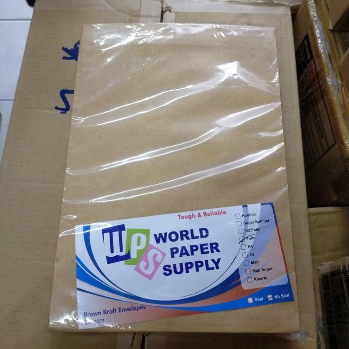 

5WUM Amplop Coklat Folio Wps Berkualitas