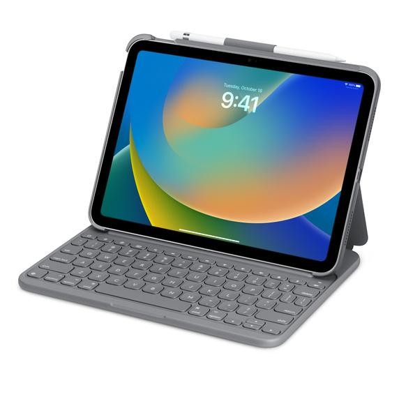 LOGITECH COMBO TOUCH SLIM FOLIO KEYBOARD IPAD 9 10 AIR 4 5 PRO 11 12.9