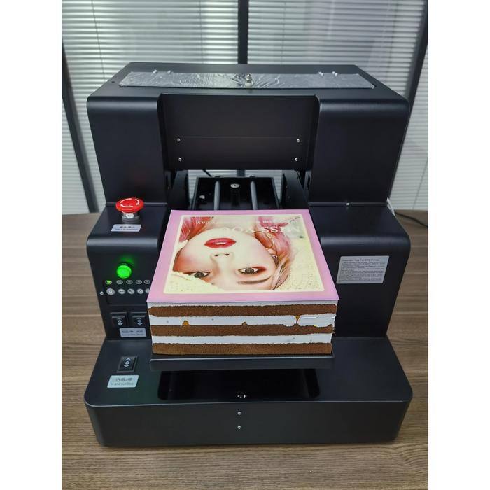 A4 Automatic Food Printer Edible Ink Printing Machine For Cake Ma