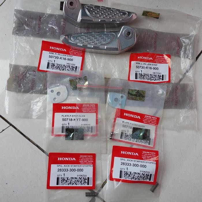 FOOTSTEP SCOOPY FI ORIGINAL HONDA
