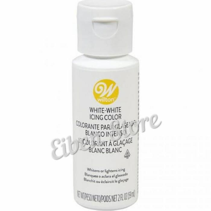 

Pewarna Wilton White-White