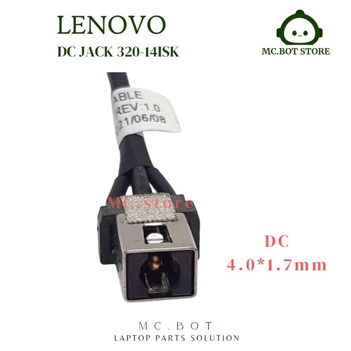 DC POWER JACK LENOVO IDEAPAD 300-14IBR 300-14ISK 320-14ISK (4 PIN)