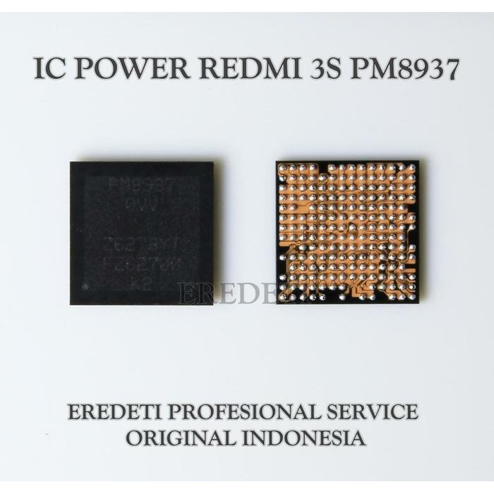 IC POWER XIAOMI REDMI 3S PM8937 ORI. IC POWER REDMI 3S PM8937 ORIGINAL