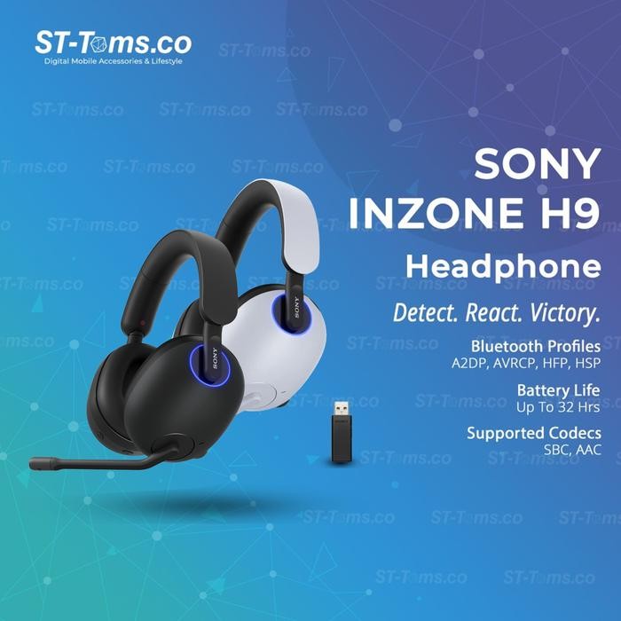 Sony INZONE H9 Noise Cancelling Wireless Gaming Headphone