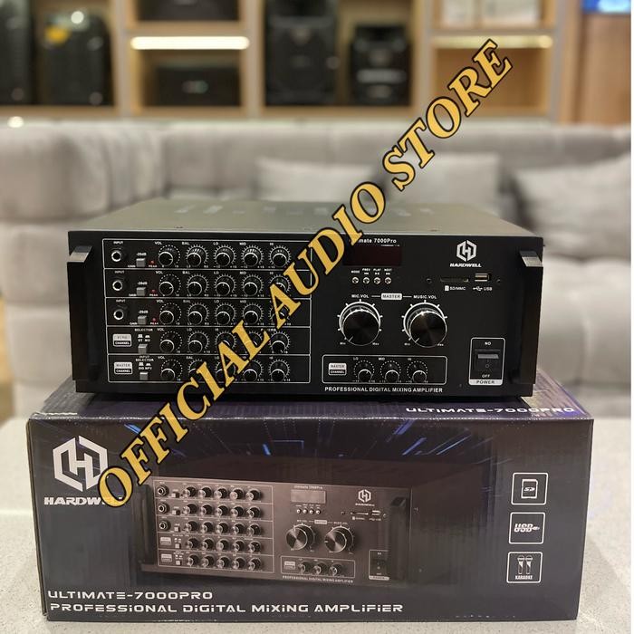 POWER AMPLIFIER / AMPLI KARAOKE HARDWELL ULTIMATE 7000 ORIGINAL