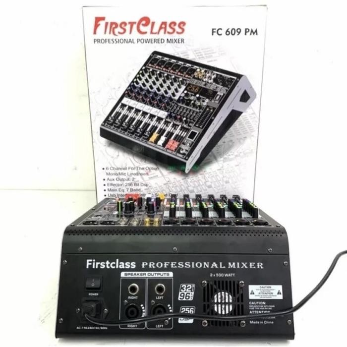 POWER AMPLIFIER FIRSTCLASS FC609PM / FC 609 PM / FC609 PM 500 WATT X 2