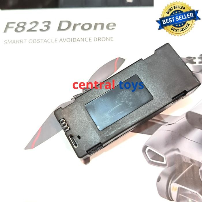PART BATERAI DRONE F823 BRUSHLESS LIPO 3.7V 2000MAH RC DRONE