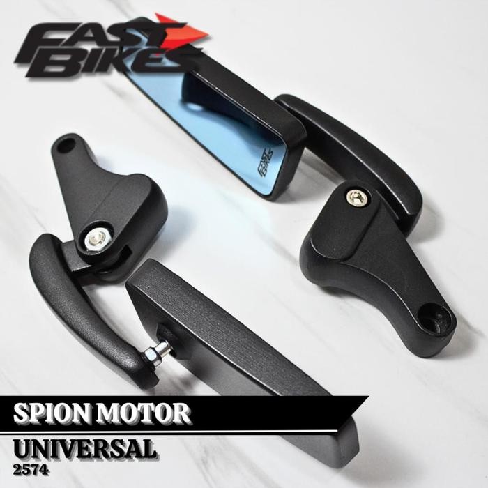 Spion Motor Lipat Fastbikes Kaca Spion Kotak Spion Motor Pendek Universal Motor Beat Mio Vario Nmax