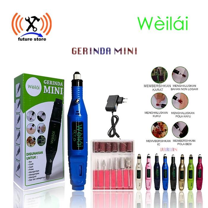Weilai Mesin Mini Grinder Grafir Bor Gerinda Ukir gerinda mini