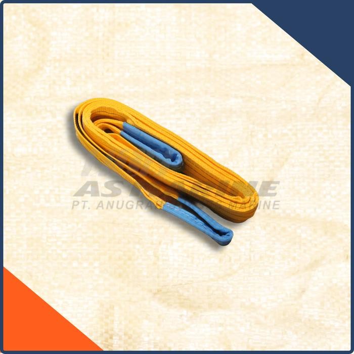 

Terbaru! Webbing Sling / Tali Angkat 3 Ton X 14 Meter 90 Mm 2 Ply Safety Factor 7:1 Technotex