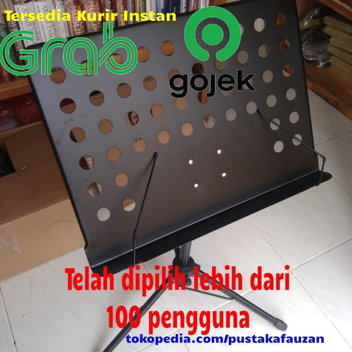 Promo Standing Al Quran Tripod Penyangga Alquran Rekal Berdiri Type D