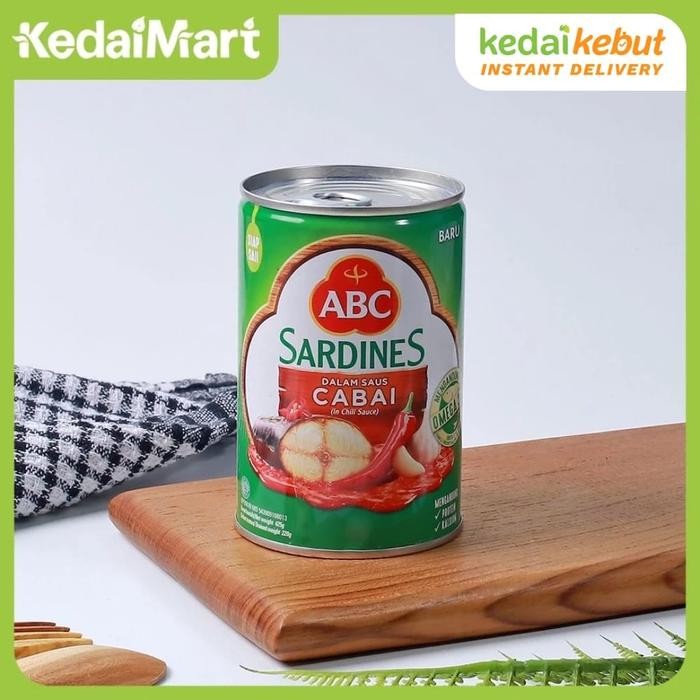 

READY SARDEN ABC SAUS CABAI 425G KALENG IKAN PEDAS