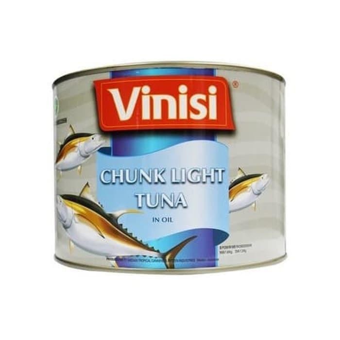 

READY VINISI CHUNK LIGHT TUNA KALENG 160G - TUNA KALENG EXP DATE PANJANG