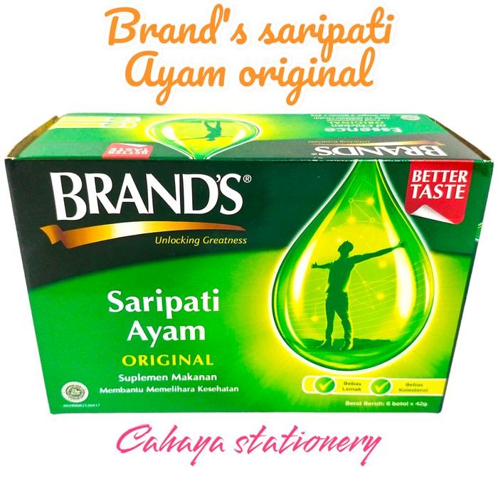 

READY BRAND'S SARIPATI AYAM ORIGINAL 42GR (6 BOTOL) - SUPLEMEN KESEHATAN