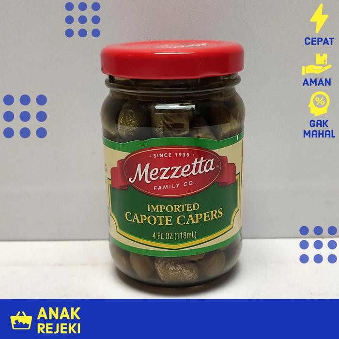 

READY ACAR CAPOTE CAPERS MEZZETTA 118ML - ACAR KAPER IMPORT PREMIUM
