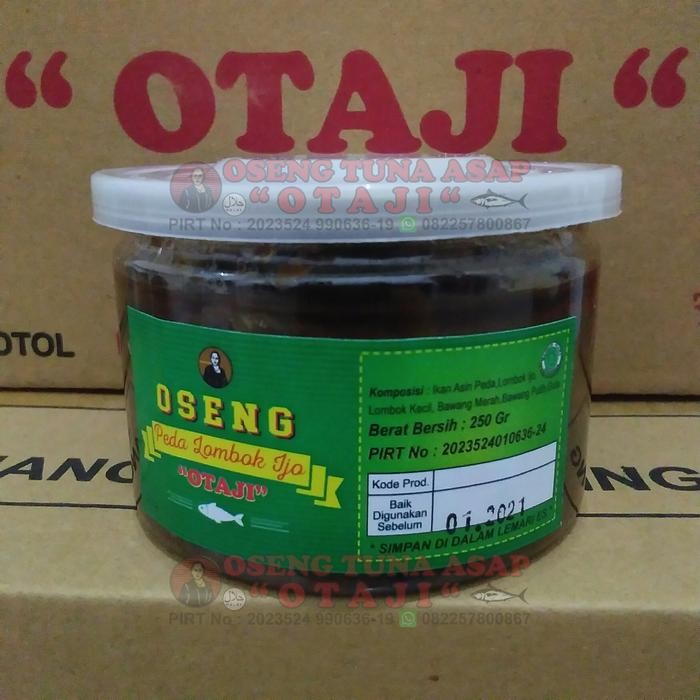 

READY OTAJI OSENG PEDA LOMBOK IJO - IKAN PEDAS OTAJI