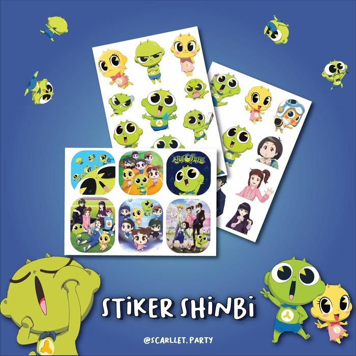 Siap Kirim Stiker Anime Shinbi Goumbi The Haunted House untuk HP & Laptop - Decal Keren