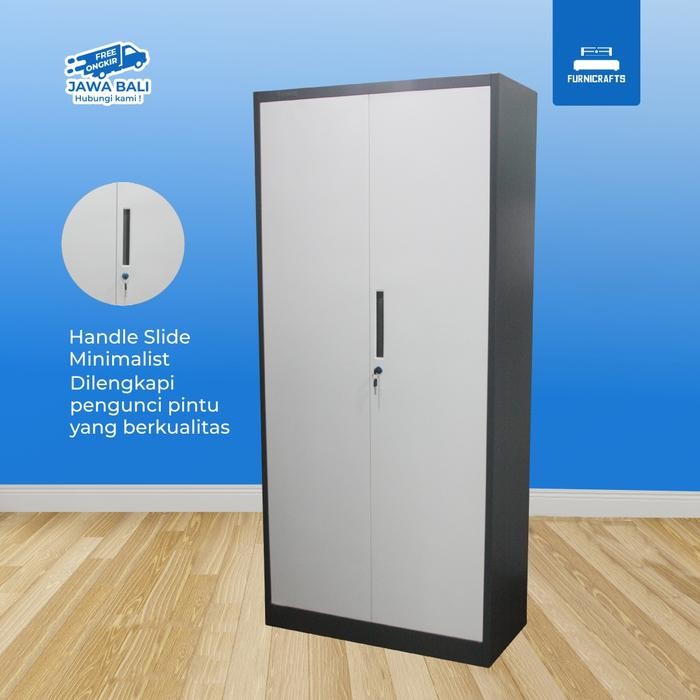 

MINERVA CABINET 36 SW LEMARI ARSIP METAL BESI 2 PINTU KUNCI