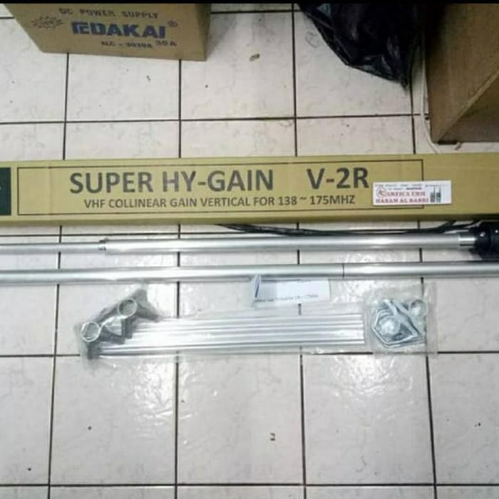 HY GAIN V2R (TAIWAN) BONGGOL BESAR ANTENA BASE ANTENNA RUMAH