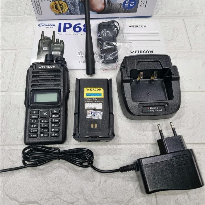 HT WEIRCOM WR808 WR 808 VHF ORIGINAL GARANSI RESMI