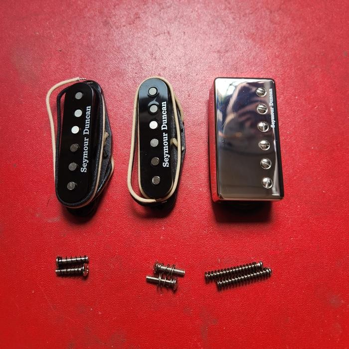 Set Pickup HSS SEYMOUR DUNCAN TB-14 CUSTOM V Trembucker + SSL-1. Untuk gitar Listrik