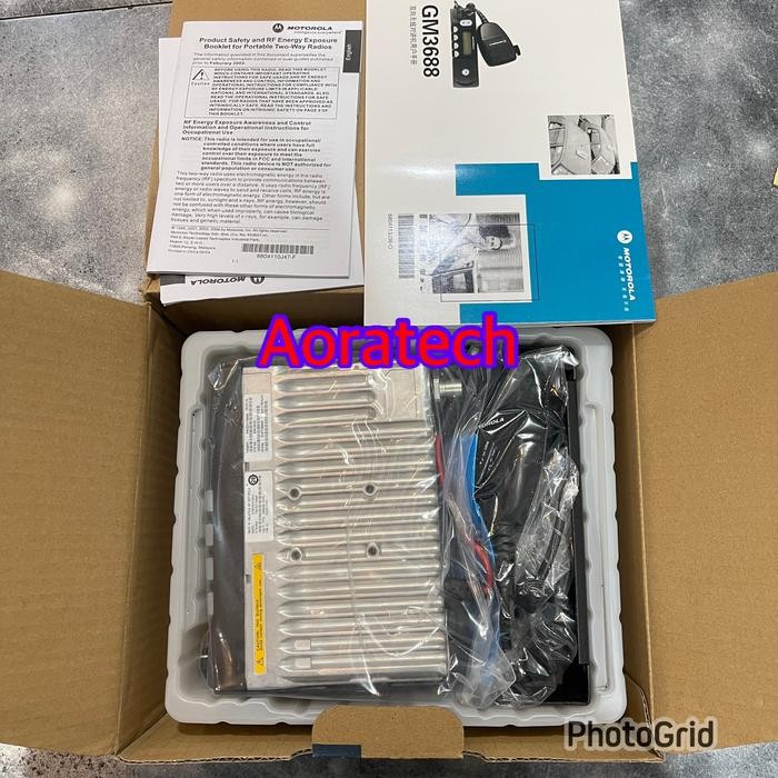 RIG MOTOROLA GM3688 VHF 146-174MHZ 45 WATT ANALOG GM 3688